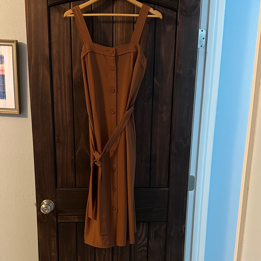 NWOT Everlane Japanese Go-Weave Picnic Dress